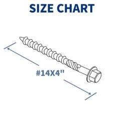 Carbon Steel Black Rust-Resistant Heavy-Duty Structural Wood Screws (50-Pack) For Outdoor Decking And Fencing -Dewalt Tools Shop afoxsos specialty hardware sa1121150 4f 1000