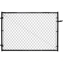 Fit-Right Adjustable Chain Link Gate Kit For Outdoor Decking And Fencing
