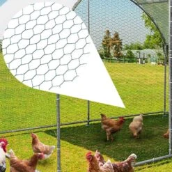 157 Ft. Galvanized Hexagonal Outdoor Anti-Rust Green Chicken Wire, Poultry Netting For Garden, Chicken Coop Wire Fencing -Dewalt Tools Shop amucolo chicken wire cx cyw1 501 76 1000
