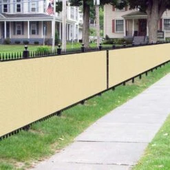6' X 50' Sand-Color HDPE Privacy Screen Fence, Heavy Duty Fencing Mesh Shade Net Cover For Wall Garden Yard Backyard 13 6' X 50' Sand-Color HDPE Privacy Screen Fence, Heavy Duty Fencing Mesh Shade Net Cover For Wall Garden Yard Backyard -Dewalt Tools Shop angel sar chain link fence slats fc74rc01 31 1000