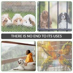 15.7 In. X 10 Ft. Plastic Chicken Wire Fence Mesh, Hexagonal Fencing Poultry Netting For Coop Farm Garden White -Dewalt Tools Shop angel sar chicken wire qo87af57 31 1000