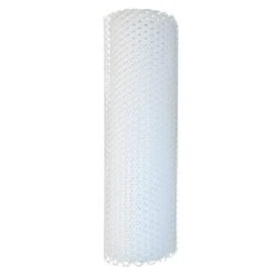 15.7 In. X 10 Ft. Plastic Chicken Wire Fence Mesh, Hexagonal Fencing Poultry Netting For Coop Farm Garden White