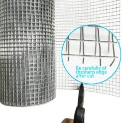 1/4 In. X 1 Ft. X 20 Ft. Hardware Cloth, 23 Gauge, Hot-dip Galvanized After Welding, Chicken Wire Fence Garden Fencing -Dewalt Tools Shop angel sar hardware cloth fencing vu91dx52 c3 1000