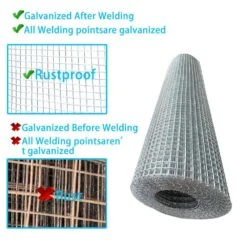 1/4 In. X 1.33 Ft. X 20 Ft. Hardware Cloth, 23 Gauge Hot-dip Galvanized After Welding, Chicken Wire Fence Garden Fencing -Dewalt Tools Shop angel sar hardware cloth fencing vv99vw99 4f 1000