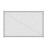 72 In. X 46 In. Silver Adjustable Chain Link Gate Kit For Outdoor Decking And Garden Fencing -Dewalt Tools Shop animal barriers h p277607 64 1000