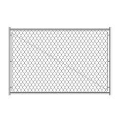 72 In. X 46 In. Silver Adjustable Chain Link Gate Kit For Outdoor Decking And Garden Fencing