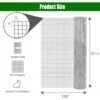 Hardware Cloth 1/2 In. 60 In. X 100 Ft. 19-Gauge, Hot-Dip Galvanized Welded Chicken Coop Wire Garden Plant Fencing -Dewalt Tools Shop autmoon patio parts w2286p168049 64 1000