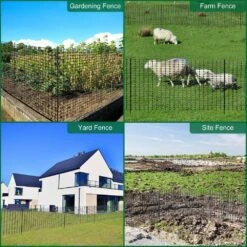 Garden Fence Snow Fence 40 In. X 100 Ft. Plastic Safety Fence Plastic Mesh+30 Steel Stakes Temporary Fencing With Stakes 16 Garden Fence Snow Fence 40 In. X 100 Ft. Plastic Safety Fence Plastic Mesh+30 Steel Stakes Temporary Fencing With Stakes -Dewalt Tools Shop black 40 in x100 ft aboron garden fencing plg pew 30bkhd02 44 1000