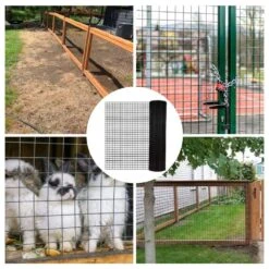 600 In. W X 24 In. H Black Coated Galvanized Steel 21-Gauge 1/4 In. Hardware Cloth Garden Welded Wire Fencing Roll -Dewalt Tools Shop black cesicia garden fencing gf p160457 31 1000