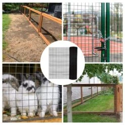 600 In. W X 48 In. H Black Coated Galvanized Steel 19-Gauge 1/2 In. Hardware Cloth Garden Welded Wire Fencing Roll -Dewalt Tools Shop black cesicia garden fencing gf p160459 1d 1000