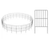 24 In. 25-Pack Rustproof Metal Garden Fence Set-Decorative, Foldable Landscape Fencing -Dewalt Tools Shop black esiloo garden fencing esdb0251 64 1000