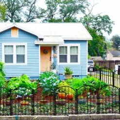 Metal Garden Fencing 26 Panels 17 In. (H) X 26 Ft. (L) Rustproof Metal Wire Border Panel Fencing -Dewalt Tools Shop black fawey tred inc garden fencing av98jg5z 1f 1000