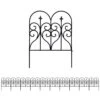 Garden Fencing 10 Pack, 32 In. (H) X 20 Ft. (L) Rustproof Iron Wire Panel Border -Dewalt Tools Shop black fawey tred inc garden fencing avdgs4q7 64 1000