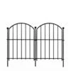 Garden Fencing 10 Pack, 17in X 10. 8ft Rustproof Aluminum No Dig Fence Animal Barrier For Dog