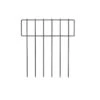 17 In. H X 10 Ft. L Barrier Fence, Decorative Garden Fencing, Rustproof Metal Wire Garden Fence, T Shaped (10-Pack) -Dewalt Tools Shop black garden fencing lt k145 64 1000