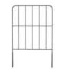 10 Ft. L X 24 In. H Square Metal Garden Fence Rustproof Wire Fencing Border Decorative (10-Pack Total) -Dewalt Tools Shop black garden fencing pl2109 a28 64 1000