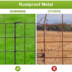 (10-Pack) Garden Fence Fencing, Rustproof Metal Wire Border Animal Barrier, Black -Dewalt Tools Shop black garden fencing pl2109 a39 cn 4f 1000