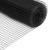 Black Hardware Cloth 1/2 In. 24 In. X 50 Ft. 19-Gauge PVC Coating Wire Mesh Roll Vinyl Coated Welded Garden Wire Fencing -Dewalt Tools Shop black garvee garden fencing pho 0zv87h6o yxy 64 1000