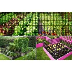 3 Ft. X 50 Ft. Black Vinyl Coated Hardware Cloth, 36 In. H PVC Coated Welded Wire Mesh Fence, Metal Garden Fencing -Dewalt Tools Shop black jushua garden fencing zy p277565 1f 1000