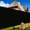6 X 25 Fence Privacy Screen Heavy Duty With 170 GSM Fencing Mesh Shade Net Cover For Outdoor In Black -Dewalt Tools Shop black justincity garden fencing 018sa10 328d 64 1000