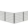 Garden Fencing Animal Barrier 26 In. Tall Rustproof Metal Wire No Dig Decorative Dog Fence For Yard And Patio -Dewalt Tools Shop black justincity garden fencing 102ph03328d 64 1000