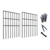 Animal Barrier Fence 25pcs 27ft Length X 17in Height No Dig Rustproof Decorative Metal Wire Garden Fencing For Yard -Dewalt Tools Shop black justincity garden fencing 174ph03328d 64 1000