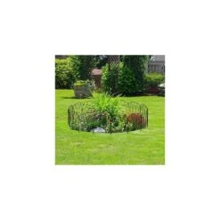 Decorative Metal Garden Fence 16 In. H Rustproof Arched Border Animal Barrier Panel Fencing 10 Pack For Outdoor Decor -Dewalt Tools Shop black justincity garden fencing 188ph03328d 44 1000