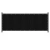 Black Plastic Mesh For Private Border Fencing 6 Ft. X 50 Ft. 170 GSM 90% Blockage -Dewalt Tools Shop black justincity outdoor privacy screens 1 28dph005144 64 1000