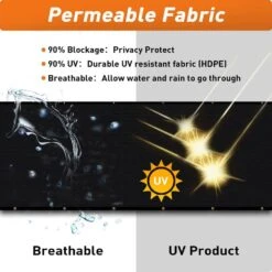 Black Plastic Mesh Private For Border Fencing 6 Ft. X 50 Ft. 170 GSM Windscreen And Dustproof -Dewalt Tools Shop black justincity outdoor privacy screens 1 28dph005145 fa 1000