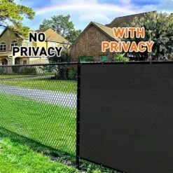 Black Plastic Mesh Private For Border Fencing 8 Ft. X 25 Ft. With Heavy Duty 170 GSM Windscreen And Dustproof -Dewalt Tools Shop black justincity outdoor privacy screens 1 28dph005146 1f 1000