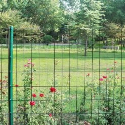 36 In. X 50 Ft. Black 2 Coating Metal Wire Mesh 2 Inch X 4 Inch 15GA For Garden Border Fencing -Dewalt Tools Shop black justincity outdoor privacy screens 1 28dph005165 44 1000