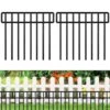 20 Ft. L X 13 In. H Rustproof Metal Fencing Posts Garden Animal For Outdoor Patio (14-Pack) -Dewalt Tools Shop black metal fence posts 4v2t8f9z 64 1000