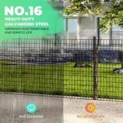 50ft L X 0. 05in W X 48in H Metal Wire Mesh, PVC Coated Garden Border Fencing Roll Vinyl Coating Black -Dewalt Tools Shop black moepisy garden fencing 0cxjc14g2 1f 1000