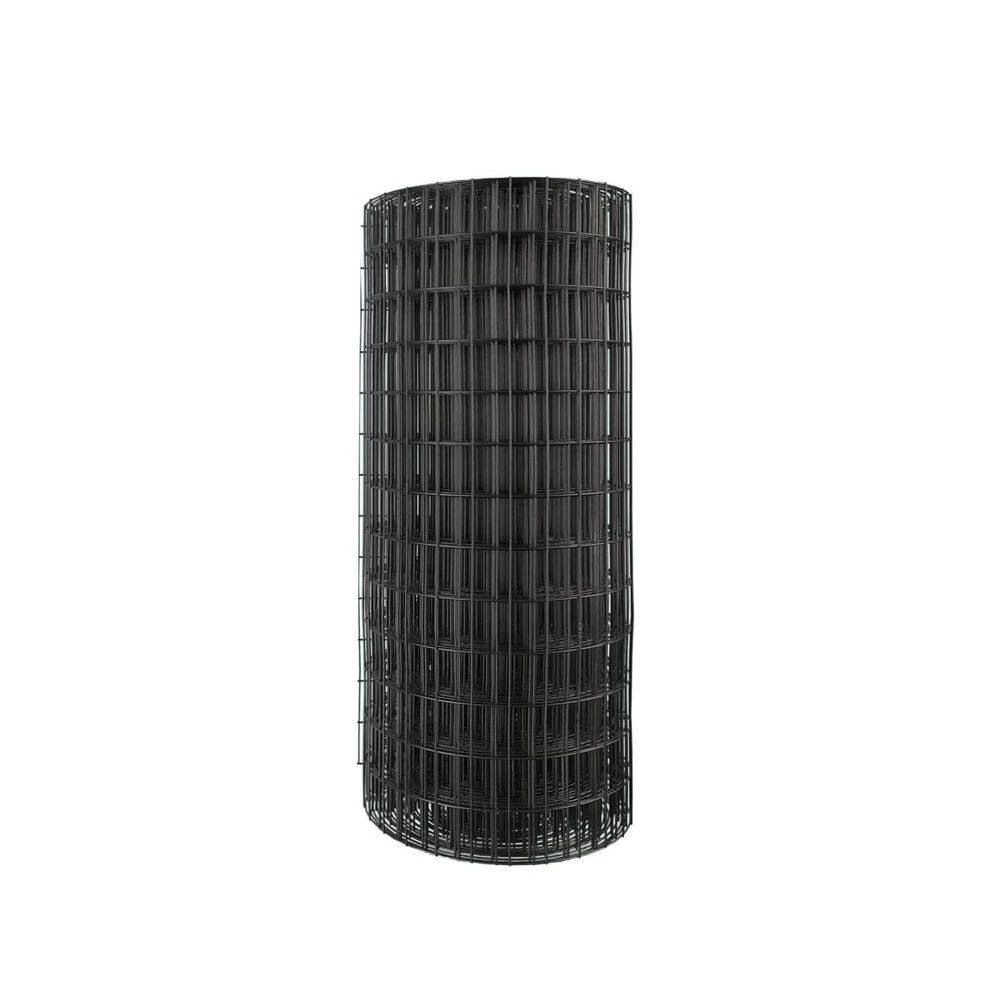 100ft L X 0. 05in W X 36in H Metal Wire Mesh, PVC Coated Garden Border Fencing Roll Vinyl Coating Black 3 100ft L X 0. 05in W X 36in H Metal Wire Mesh, PVC Coated Garden Border Fencing Roll Vinyl Coating Black