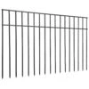 2 Ft. L X 15 In. H Metal Rustproof Flat Top Patio Ornament Metal Fencing Posts, Black (10-Pack) 2 2 Ft. L X 15 In. H Metal Rustproof Flat Top Patio Ornament Metal Fencing Posts, Black (10-Pack) -Dewalt Tools Shop black nvnoo metal fence posts 4d1m8r7b 64 1000