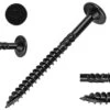 8 In. Black Heavy Duty Rust Resistant Corner Metal Fence Posts Screws For Fencing Wood Lag (50-Pack) 2 8 In. Black Heavy Duty Rust Resistant Corner Metal Fence Posts Screws For Fencing Wood Lag (50-Pack) -Dewalt Tools Shop black nvnoo metal fence posts 8p6u3h5g 64 1000