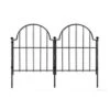 0.2 In. X 13.2 In. X 1.83 Ft. Metal Fencing Posts Arched Rustproof Garden For Outdoor Yard Patio Lawn, Black (5-Pack)﻿﻿ -Dewalt Tools Shop black nvnoo metal fence posts 9m3u0c7f 64 1000