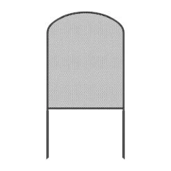 24 In. H X 10 Ft. L Rustproof Metal Decorative Garden Fence Fencing (10-Packs)