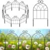 Decorative 35-Pack, 37 Ft. L X 22 In. H, Rustproof Metal Garden Fence No Dig Fencing Border