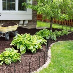 Decorative 35-Pack, 37 Ft. L X 22 In. H, Rustproof Metal Garden Fence No Dig Fencing Border -Dewalt Tools Shop black oumilen garden fencing hd 638 wela fa 1000