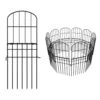 Animal Barrier Fencing 15-Pack, 29 In. H X 20 Ft. L Rustproof Metal Garden Fence No Dig