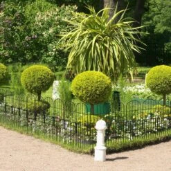 Animal Barrier Fencing 15-Pack, 29 In. H X 20 Ft. L Rustproof Metal Garden Fence No Dig -Dewalt Tools Shop black oumilen garden fencing hd 640 wela fa 1000