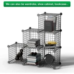 Puppy Playpen 24 Panels Metal Wire Dog Fence Portable Small Animal Fencing 15 Puppy Playpen 24 Panels Metal Wire Dog Fence Portable Small Animal Fencing -Dewalt Tools Shop black oumilen garden fencing lt k59 76 1000