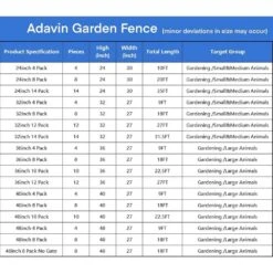 48 In. Metal Garden Fence With Gate 8-Heavy Duty Panels For Temporary Yard Fencing, Dog Fence -Dewalt Tools Shop black oyezvary garden fencing 28cph005053 76 1000