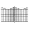 Outdoor Dog Fence 32 In. H X 24 Ft. L Metal Wire No Dig Garden Fencing Animal Barrier Decorative Yard Panels -Dewalt Tools Shop black oyezvary garden fencing 28csa05122 64 1000