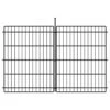 Decorative 30 In. Metal Garden Fence 6 Panels 11. 8 Ft. Rustproof No Dig Animal Barrier Fencing For Yard Patio -Dewalt Tools Shop black oyezvary garden fencing 28csa05126 64 1000
