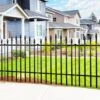 32 In. Metal Garden Fence Rustproof Animal Barrier No Dig Decorative Fencing For Dogs Pet Yard Patio Easy Installation -Dewalt Tools Shop black oyezvary garden fencing 28csa11189 64 1000