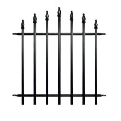 32 In. Metal Garden Fence Rustproof Animal Barrier No Dig Decorative Fencing For Dogs Pet Yard Patio Easy Installation -Dewalt Tools Shop black oyezvary garden fencing 28csa11189 c3 1000