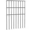 11 Ft. L X 17 In. H Animal Barrier Fence, Underground Decorative Garden Fencing With 1.5 In. Spike Spacing (19-Pack) -Dewalt Tools Shop black phewnyzo garden fencing 28e038sa11 4 64 1000
