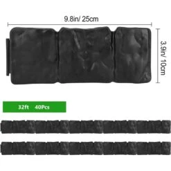 32 Ft. X 4 In. Black Stone No Dig Plastic Interlocking Lawn Edging Fencing With Anchoring Spikes 40-Pieces 15 32 Ft. X 4 In. Black Stone No Dig Plastic Interlocking Lawn Edging Fencing With Anchoring Spikes 40-Pieces -Dewalt Tools Shop black senqwfa plastic edging 01128fph005 76 1000